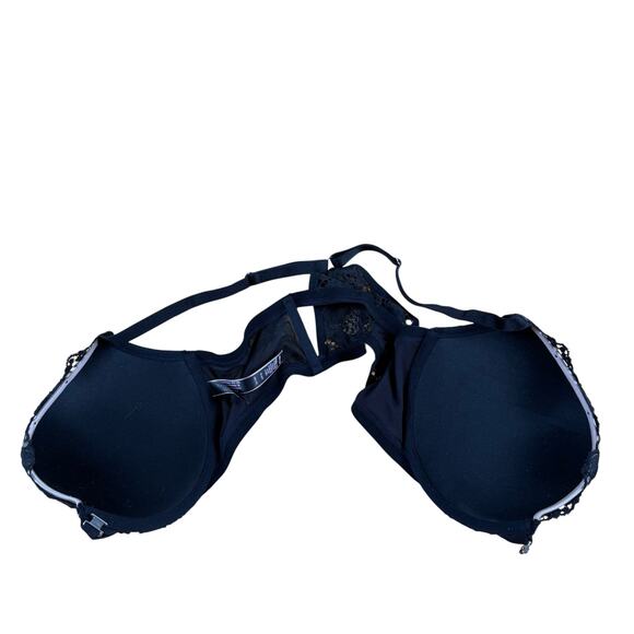 Victoria's Secret Very Sexy Bra Size 36C Pushup Padded Lace Overlay Mesh - Picture 4 of 9